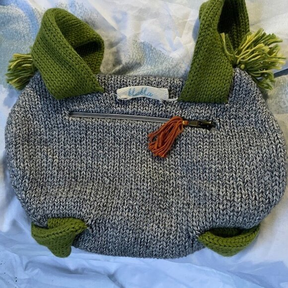 BLABLA KIDS Handknit WINK THE OWL BACKPACK - Picture 3 of 4